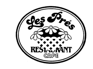 LES PRES RESTAURANT CAFE. logo