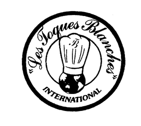 "LES TOQUES BLANCHES" INTERNATIONAL logo