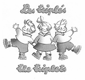 LES TRIPLÉS THE TRIPLETS logo