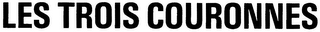 LES TROIS COURONNES logo