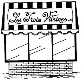 LES TROIS VITRINES logo