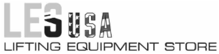 LES USA LIFTING EQUIPMENT STORE logo
