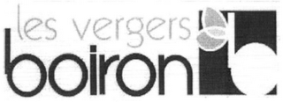 LES VERGERS BOIRON B logo