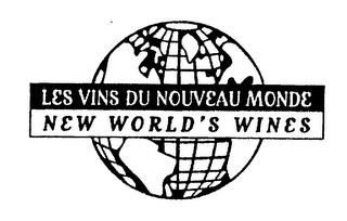 LES VINS DU NOUVEAU MONDE NEW WORLD'S WINES logo
