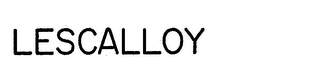 LESCALLOY logo