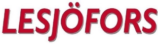 LESJÖFORS logo