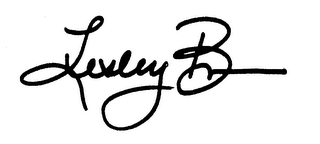 LESLEY B logo