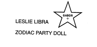 LESLIE LIBRA ZODIAC PARTY DOLL GABOR + logo