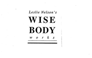 LESLIE NELSON'S WISE BODY WORKS logo