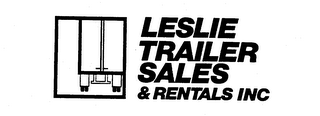 LESLIE TRAILER SALES & RENTALS INC logo