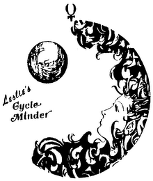 LESLIE'S CYCLE MINDER logo