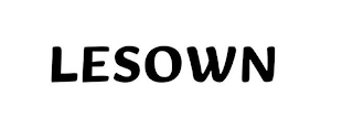 LESOWN logo