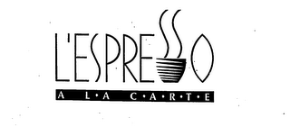 L'ESPRESSO A L.A C.A.R.T.E logo