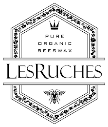 LESRUCHES PURE ORGANIC BEESWAX logo