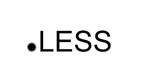 .LESS logo
