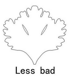 LESS BAD logo