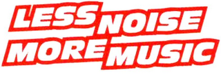 LESS NOISE MORE MUSIC logo