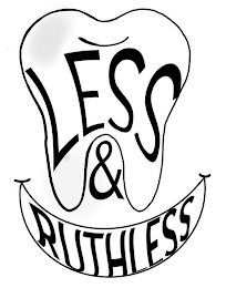 LESS & RUTHLESS logo