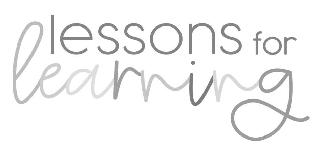 LESSONS FOR LEARNING logo