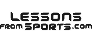 LESSONS FROM SPORTS.COM logo