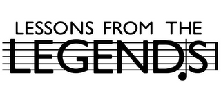LESSONS FROM THE LEGENDS logo