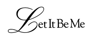LET IT BE ME logo