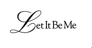 LET IT BE ME logo