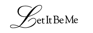 LET IT BE ME logo