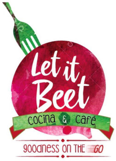 LET IT BEET COCINA & CAFÉ GOODNESS ON THE GO logo
