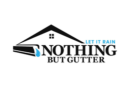 LET IT RAIN NOTHING BUT GUTTER logo