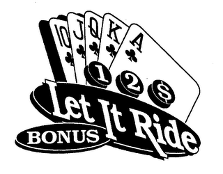 LET IT RIDE BONUS 12$ A K Q J 10 logo