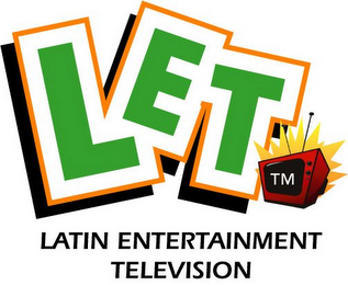 LET LATIN ENTERTAINMENT TELEVISION logo