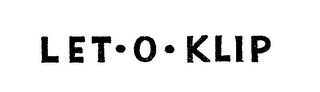 LET-O-KLIP logo