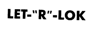 LET-"R"-LOK logo