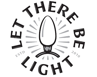 LET THERE BE LIGHT ESTD 2010 logo