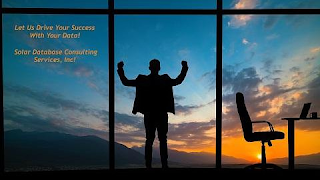 LET US DRIVE YOUR SUCCESS WITH YOUR DATA! SOLAR DATABASE CONSULTING SERVICES, INC. logo