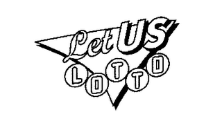 "LET US LOTTO" logo
