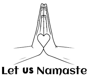 LET US NAMASTE logo