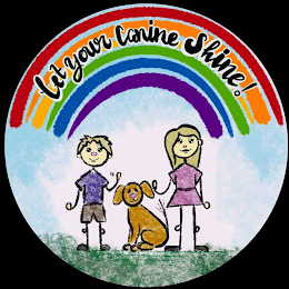 LET YOUR CANINE SHINE logo