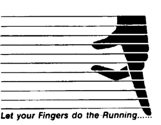 LET YOUR FINGERS DO THE RUNNING...... logo
