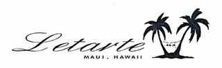 LETARTE MAUI, HAWAII logo