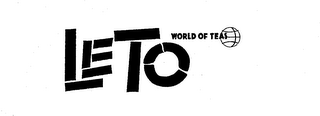 LETO WORLD OF TEAS logo