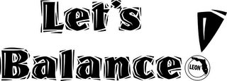 LET'S BALANCE! LEON logo