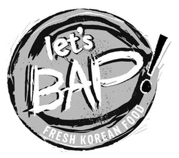 LET'S BAP! FRESH KOREAN FOOD logo