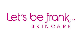 LET'S BE FRANK... SKINCARE logo