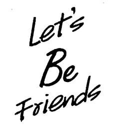 LET'S BE FRIENDS logo