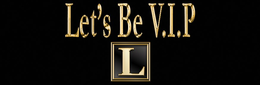 LET'S BE V.I.P L logo
