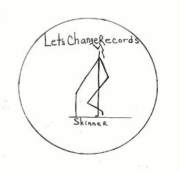 LET'S CHANGE RECORDS SKINNER logo