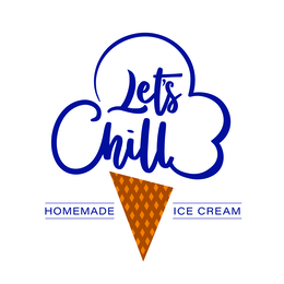 LET'S CHILL HOMEMADE ICE CREAM logo