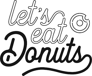 LET'S EAT DONUTS logo